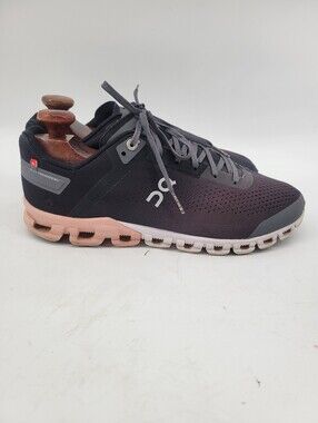 On Running Women's Cloudswift Black with Pink Sole Athletic Sneakers Size 9